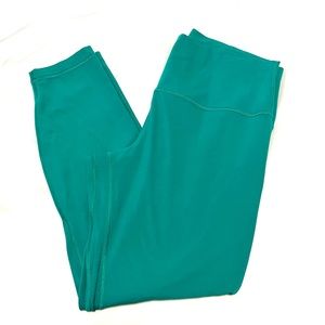 lululemon Align High-Rise Pant 25", size 12, green.